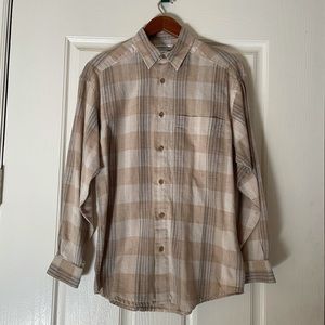 Claiborne Lagenlook Long Sleeve Button Down